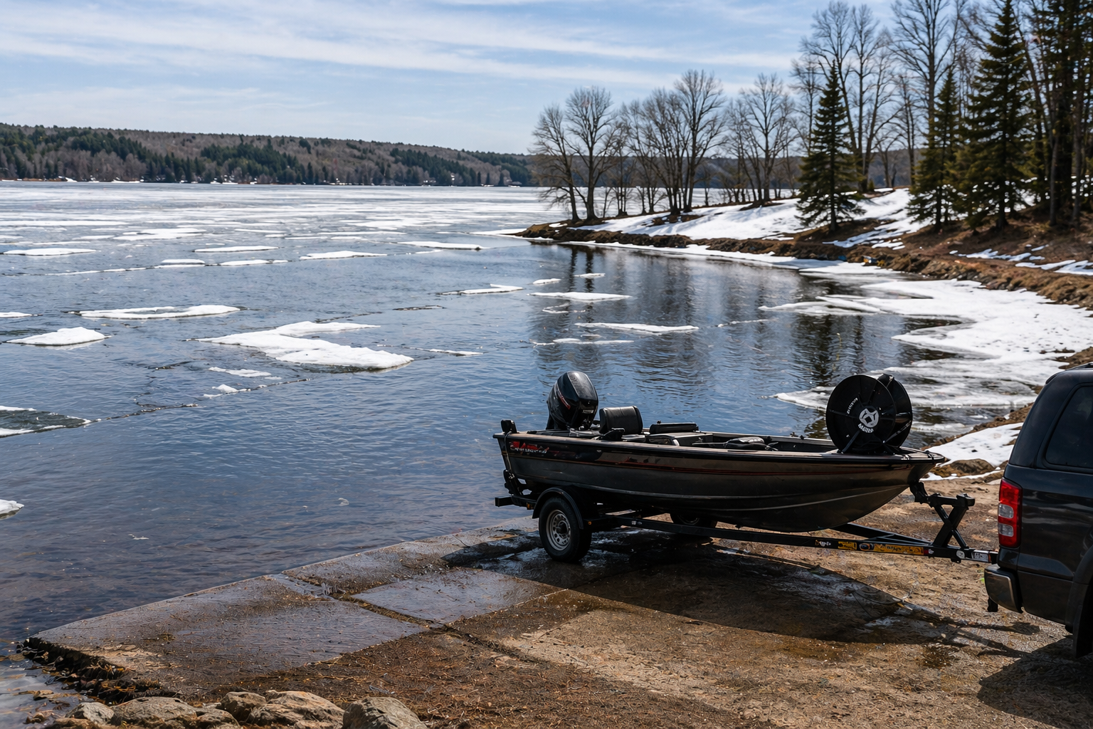Cold Water, Cold Mistakes: What Early Ice-Out Fishing Gets Wrong
