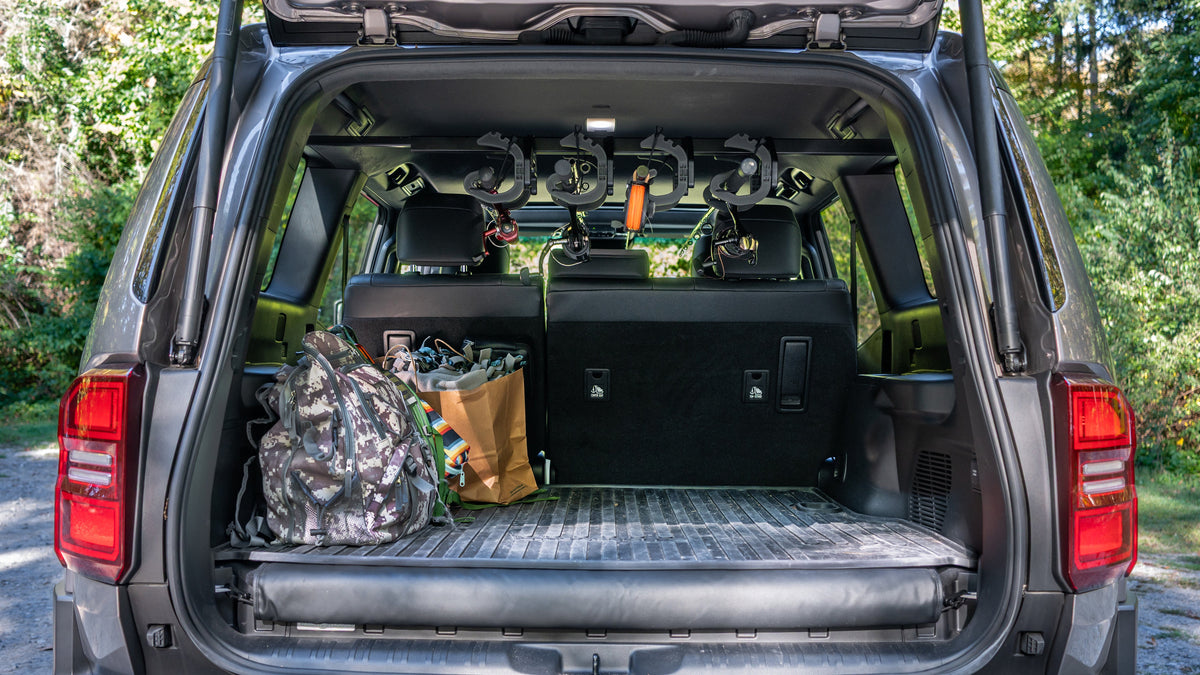 Sedan Rig Rods The Rod Rig™ - The World's Best In-Vehicle Rod Storage System