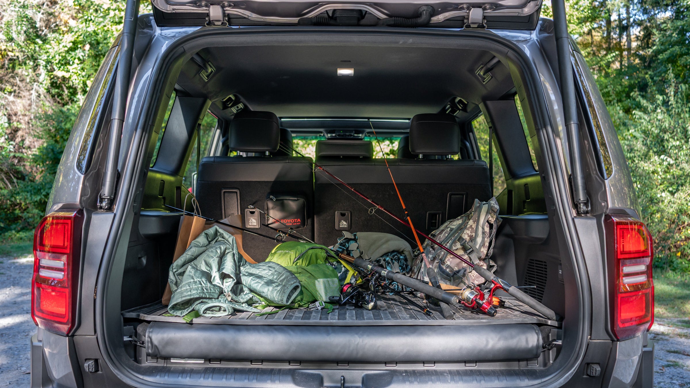 before rod rig fishing rod holder